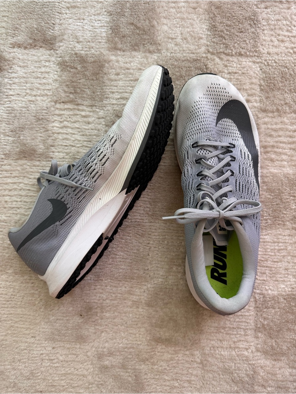 Nike Grey Running Shoes - Zoom Elite 9